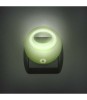 Lampa de veghe cu LED si senzor de lumina verde diametru 8 cm 1 LED, Phenom