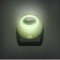 Lampa de veghe cu LED si senzor de lumina verde diametru 8 cm 1 LED