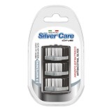 Cumpara ieftin Set 3 rezerve Silver Care One Whitening Medii cap argint, actiune antibacteriana naturala si continua