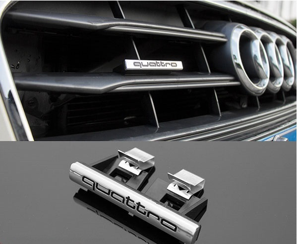 Emblema Quattro grila fata Audi