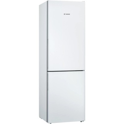 Combina frigorifica Bosch KGV362WEAS, 308 l, Clasa E, LowFrost, Iluminare LED, H 186 cm, Alb foto