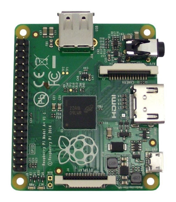Placa de baza Raspberry Pi Model A+ 512mb RAM