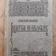 SCRIITORI ROMANI - INDREPTAR BIO - BIBLIOGRAFIC , 1938