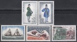 Franta 1965,1966,1967,1968,1969 - Ziua timbrului, 5 Serii, MNH, Nestampilat
