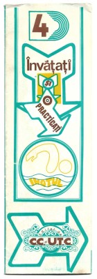 &amp;Icirc;nvățați și practicați &amp;icirc;notul (pliant rom&amp;acirc;nesc, editat de C. C. al UTC, anii 1970-1980) foto