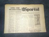 ZIARUL SPORTUL 24 DECEMBRIE 1981 PREZENTARE ECHIPA UTA U CLUJ