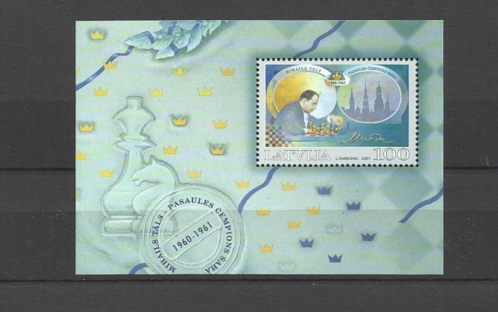 LETONIA 2001 SAH MIKHAIL TAL