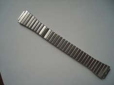 Curea de ceas metalica ZRC tip acordeon pentru telescoape de 15 mm