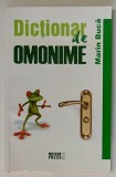 DICTIONAR DE OMONIME de MARIN BUCA , 2011
