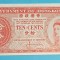 Hong Kong 10 Cents 1961 &#039;Elisabeta II&#039; UNC p#327