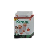 Cumpara ieftin Set 50 plasturi kinoki pentru detoxifiere a organismului si drenaj limfatic, eliminare toxine prin talpi, utilizare zilnica, Dactylion