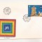 P3 Plic FDC-Prima zi a emisiunii-Centenarul M.P. din San Marino, necirculat 1977