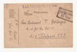 D2 Carte Postala Militara k.u.k. Imperiul Austro-Ungar, Trient , Cenzurat, Circulata, Printata