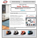 KIT FILTRU (FILTRU HEPA + FILTRU SPUMA) ZR005901 pentru aspirator Rowenta GROUPE SEB