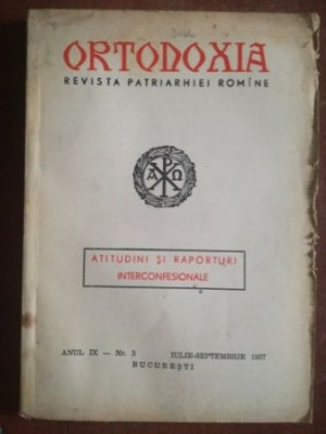Ortodoxia. Revista patriarhiei romine 1976 foto