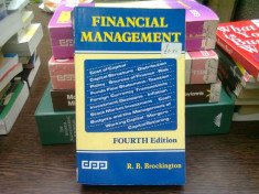 Financial management - R.B. Brockington (Management financial) foto