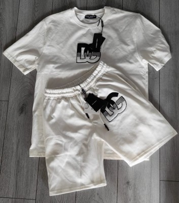 Compleu Barbati - Dolce&amp;amp;Gabbana - Alb - L - 100 % Bumbac foto