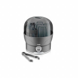 Sterilizator biberoane cu abur Reer VapoMat S, 6 biberoane, gri