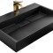 Lavoar din conglomerat GOYA Negru MAT 70CM