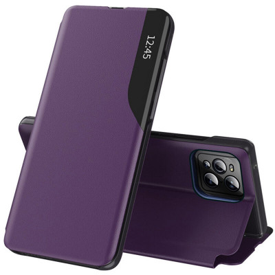 Husa pentru Oppo Find X3 / Find X3 Pro, Techsuit eFold Series, Purple foto