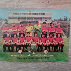 Poze echipa de fotbal "Steaua" Bucuresti 1985-1986