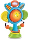 Jucarie interactiva Little Learner Floarea-Soarelui cu Ventuza si Lumina pentru Bebelusi 6+ Luni