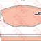 Set placute frana,frana disc FORD MONDEO III (B5Y) (2000 - 2007) TRW GDB1434