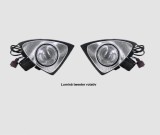 Lumini ambientale dedicate Mercedes-Benz C Class W205 2015-2021, RGB Acrilice 2 in 1 Statice cu efect RGB, Control din Display original