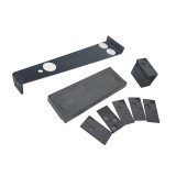 Kit Montaj Parchet/Gresie Leziter: Carlig Fixare, Bloc Opritor, 20 Pene - Montaj Profesional Fara Stres, Durabil