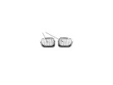 Grila radiator Bmw Seria 3 (E46), Sedan/Combi, 06.1998-09.2001, stanga, crom, 51118226611, 200805-3
