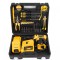 Set complet bormașină fără fir cu reglare a cuplului și 30 accesorii incluse