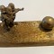 Peter Tereszczuk Viena, bronz aurit, un set de birou Art Nouveau din 1900