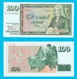Islanda (p#50) 100 Kronur L.1961 UNC &#039;Sedlabanki Islands&#039; serie: C11943349
