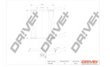 Dr!ve+ DP1110.11.0034 Filtru ulei