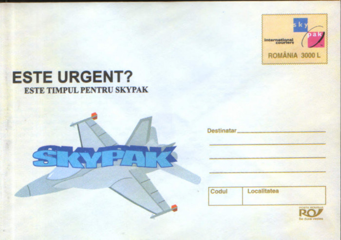Intreg pos plic nec 2003 - Curier International - Skypak