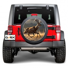 Sticker Auto &quot;Roata de Rezerva&quot; rezistenta la intemperii si raze UV, diametru 55 cm, Cod: AVX-RR06