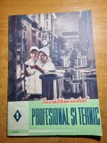 Revista invatamantul profesional si tehnic ianuarie 1963-scolile sanitare