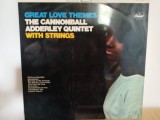 Vinil LP # &quot;Japan Press&quot; The Cannonball Adderley Quintet &lrm;&ndash; Great Love Themes (VG+), Jazz