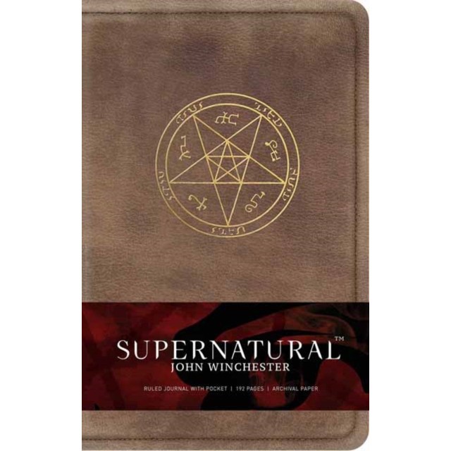 Supernatural: John Winchester Hardcover Ruled Journal