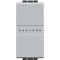 Intrerupator AXIAL simplu Living Light Bticino 1M aluminiu NT4051A