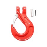 Carlig cu bolt si siguranta pentru lant de 10 mm, sarcina maxima 3.15T