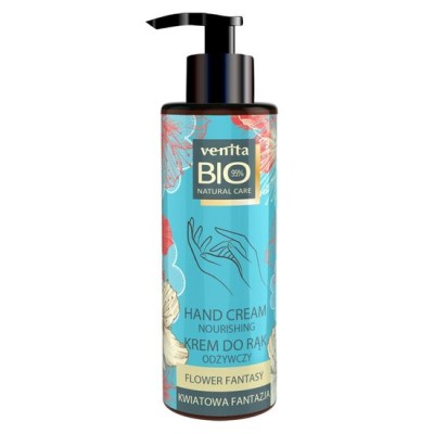 Crema de maini vegana hranitoare cu parfum floral Flower Fantasy Venita 100 g foto