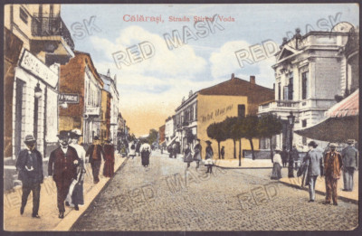 642 - CALARASI, Stirbei Voda street, Romania - old postcard - unused foto