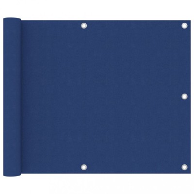 Prelata balcon albastru 75x300 cm tesatura Oxford foto