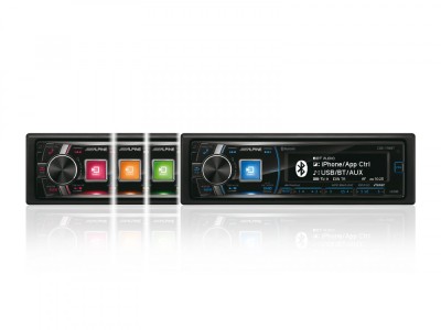 Player Alpine CDE-178BT quad color foto