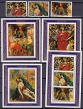 Niue 1981 pictura Craciun MI 412-20 serie + 3 bl. MNH w73