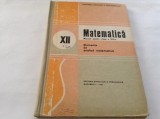 ELEMENTE DE ANALIZA MATEMATICA Manual clasa a XII a Nicu Boboc ,RF17/3