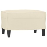Cumpara ieftin Taburet, crem, 60x50x41 cm, piele ecologica