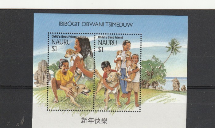 Cainii ,cei mai buni prieteni ai copiilor,Nauru.