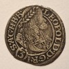 Austria 3 kreuzer 1668 SHS argint Leopold l, Europa